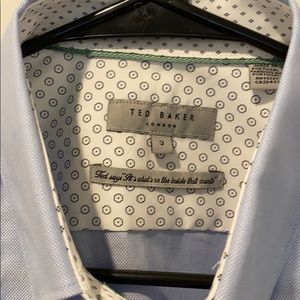 Ted Baker Yesso Cotton Oxford Short Sleeve NWOT